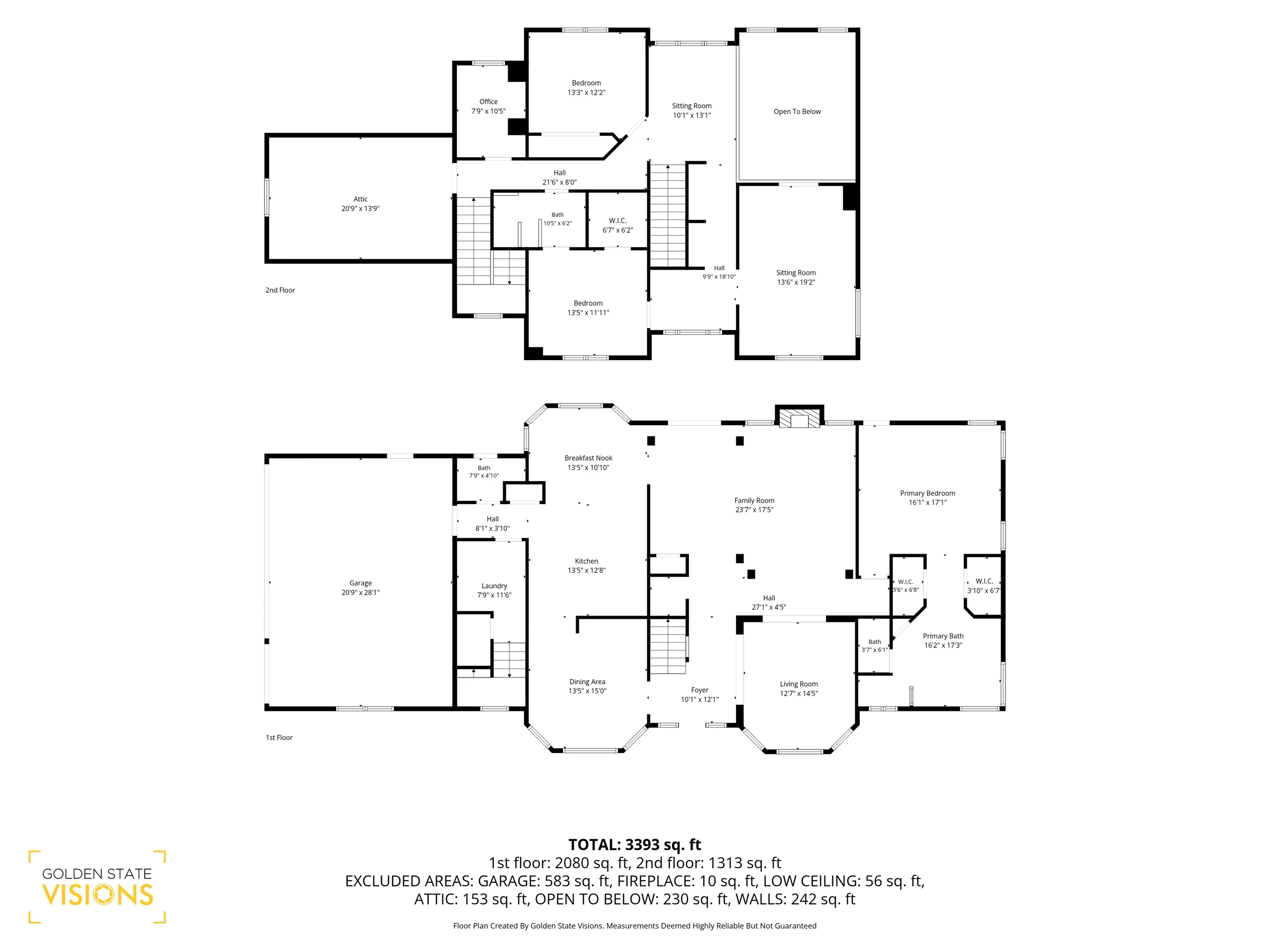 Floor plan for 8395 McCourtney Road
